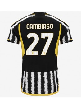 Juventus Andrea Cambiaso #27 Heimtrikot 2023-24 Kurzarm